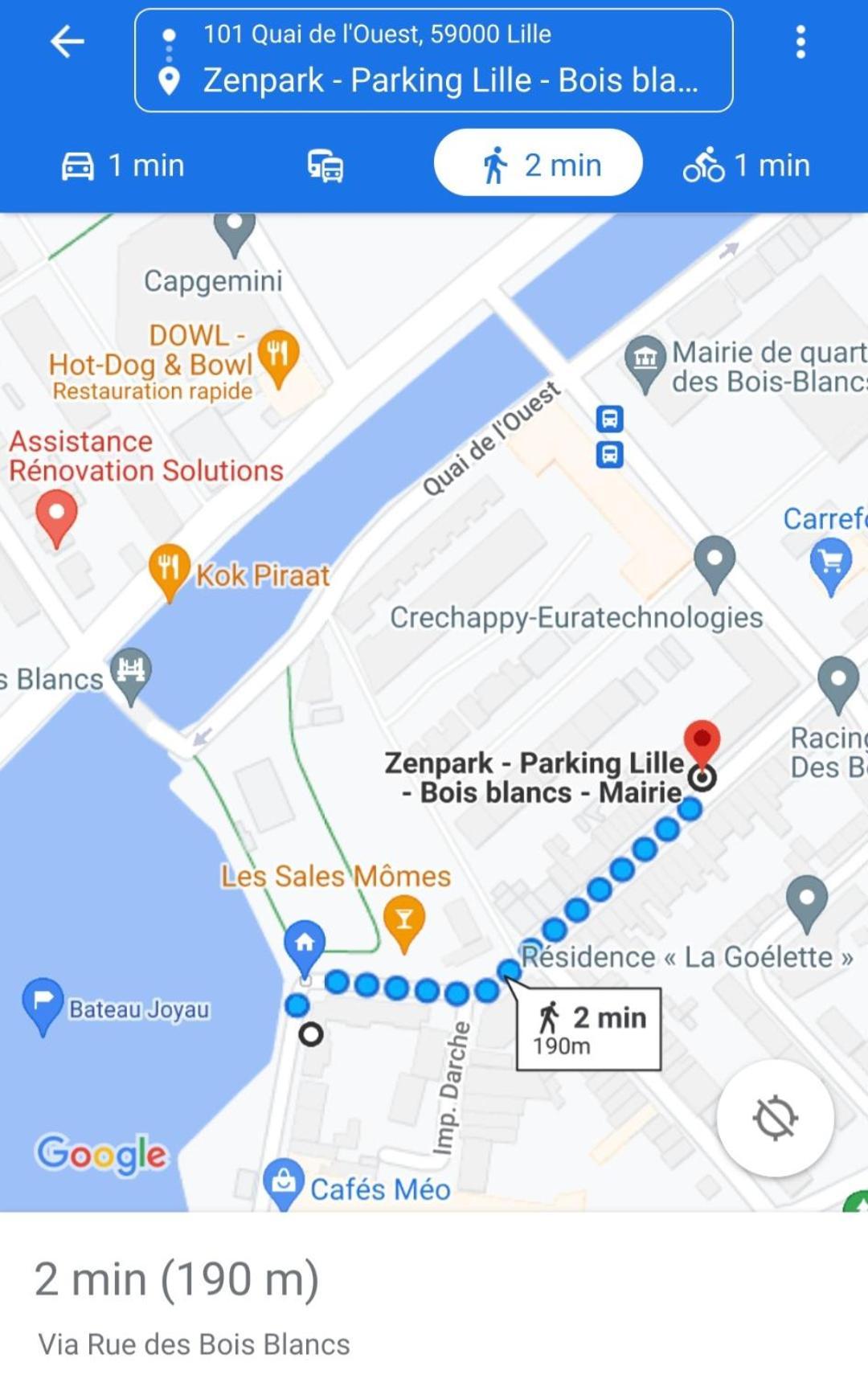 Apartmán Bateau Peniche Lille - Euratechnologie Exteriér fotografie